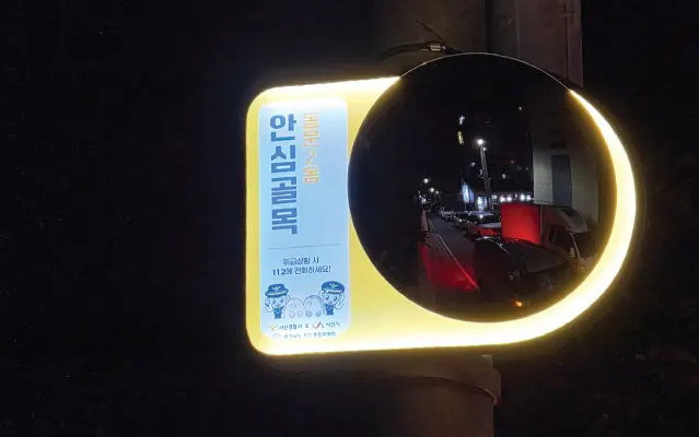 LED 안심반사경
